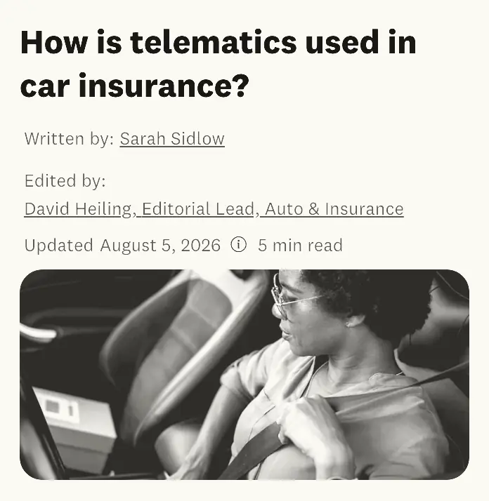 Clipping of the live page on creditkarma.com: the headline, the credit line “Written by Sarah Sidlow · Edited by David Heiling” and the date “Updated August 5, 2026”, above the article’s lead photo.